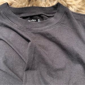 Black Abercrombie & Fitch Soft AF Wrap Front Tee